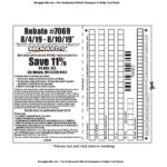 Menard Rebate Form 5088