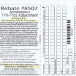 Menards 11 Price Adjustment Rebate Form 2022