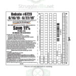 Menards 11 Rebate Form September 2022