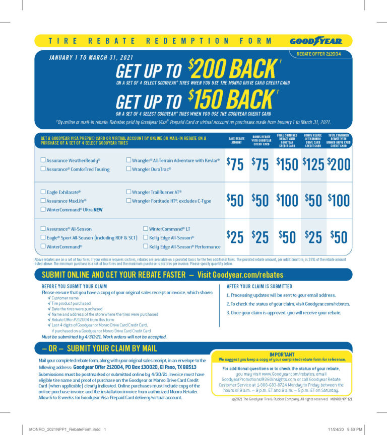 Rebate Form 8401 At Menards